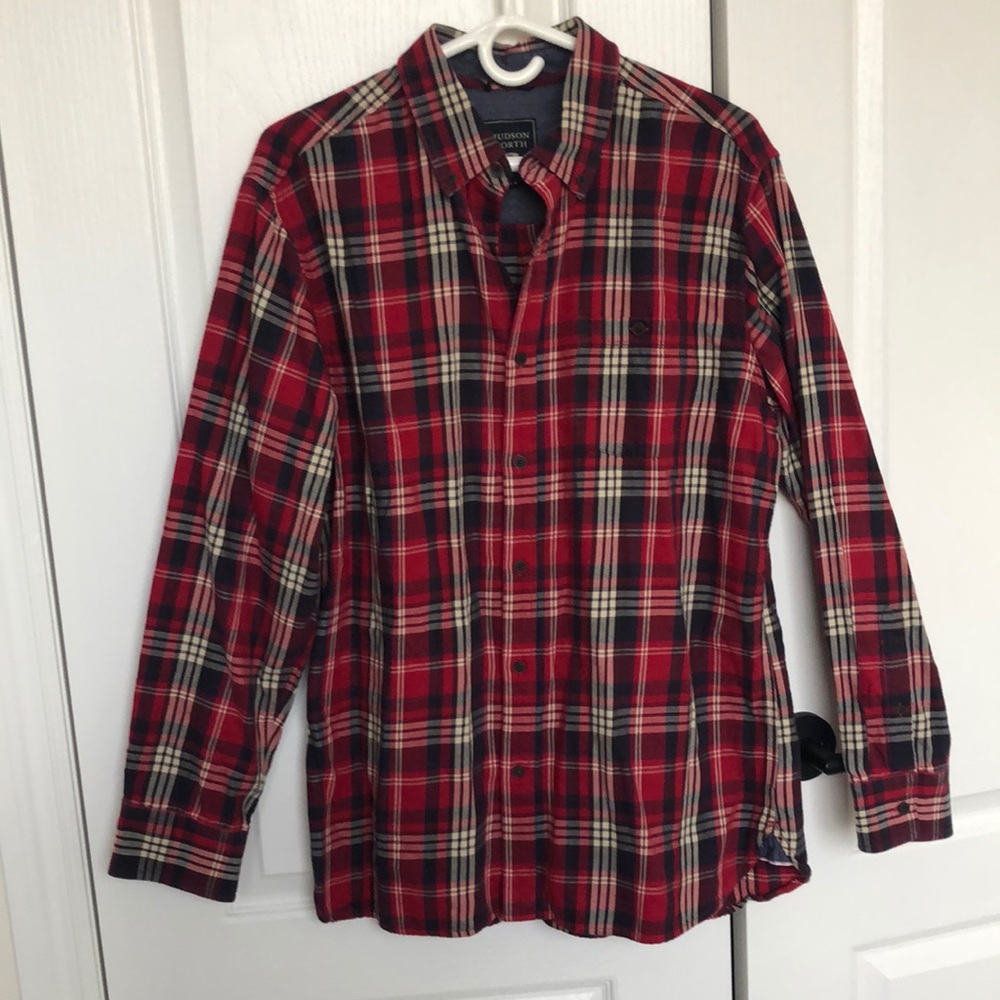 Long sleeve, button down 100% cotton shirt